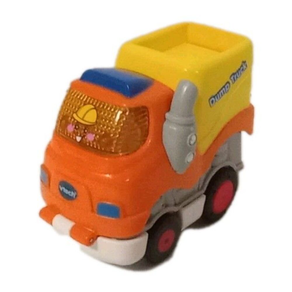 Vtech GoGo Smart Wheels Press and Race Dump Truck -Tested- Battery Operated